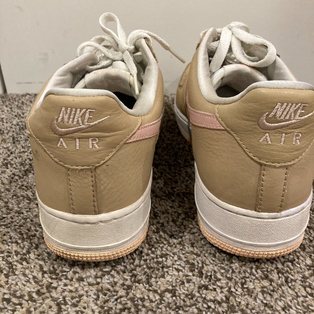 Nike Air Force - VERY RARE 1 Low Retro Kith Linen 2016 - Men Size 10 - Pre Owned - Picture 5 of 6